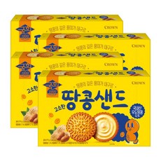 고소한 땅콩샌드 279g x 4, 4개