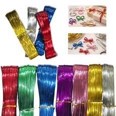 아이몽 빵끈 대용량 타래 7색상 만들기재료 공예재료 칼라타이 빵포장 빵끈타래 롤빵끈, 1개, 파랑