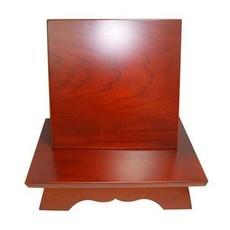 (우성공예) 물푸레 원목제기 떡판/어판, 1개