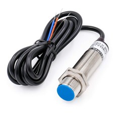 Heschen M18 정전용량 근접 센서 스위치 실드형 LJC18A35ZBX 검출 거리 5mm 1030VDC 200mA NPN 일반 개방NO 3선