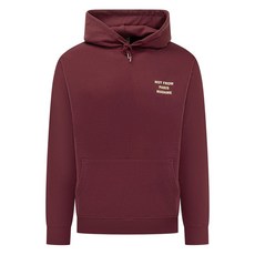 드롤드무슈 슬로건 프린트 후디