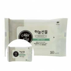 국산 업소용 납품용 하늘선물 물티슈 리필 10매