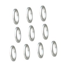 10pcs 경량 크랭크셋 와셔 금속 하단 브래킷 스페이서 내구성 자전거 액세서리, 10개, 1mm