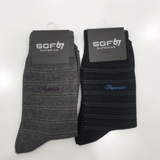 슈페리어 남성 기본 양말 SAZY303 34 39_YS, 1개, 그레이