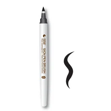 일본 서예 펜 방수 마커 부드러운 브러쉬 펜 레터링 쓰기 드로잉 학교 미술 용품 STA 4 개, Brush