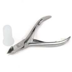 모조리마트 스테인리스 큐티클 니퍼 커버포함 네일도구 큐티클제거기, 1개