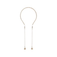 레드(V) 스타 장식 헤어밴드