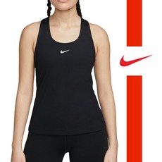 나이키 스포츠 브라탱크 (DV9898-010/DV9898-100) 미듐서포트 스우시 브라 탱크 민소매 스포츠웨어