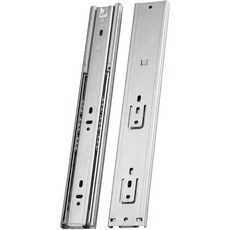 서랍 슬라이드 서랍 트랙 | 스테인리스 스틸 소재 서랍 슬라이드 | 소프트 클로즈 서랍 슬라이드 하단 장착 캐비닛 서랍 슬라이드 서랍 트랙과 레일, 16