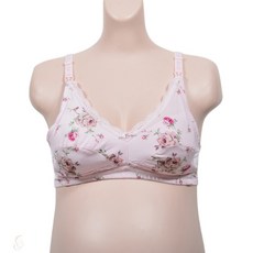 조브로샵 꽃무늬 B컵 수유브라 산모속옷