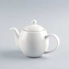 티팟 컬렉션 도자기 주전자 차주전자, 둥근티팟, 430ml