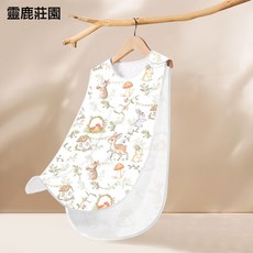 DFMEI 寶寶睡袋棉紗布無袖背心新生兒童睡覺防踢被嬰兒夏季薄款防驚跳