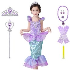 Uni Angel 可愛海公主裙+7件配飾套裝