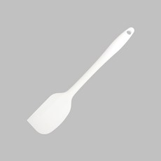 실리콘 통주걱 (특대 37cm) 쿠킹플러스 /베이킹/제과제빵, 화이트, 1개
