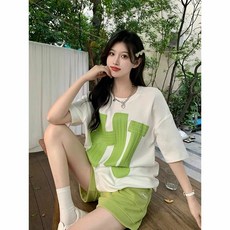 甜美顯瘦運動短褲套裝 女｜短T+短褲 兩件式｜夏季休閒必備 a0098
