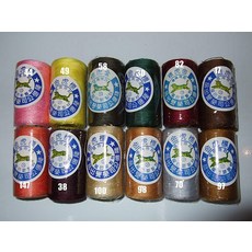 金虎牌 手縫線 牛仔線 總長210碼, N/A, 1個