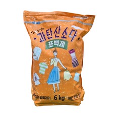 엄마의선택 과탄산소다 6kg 흰옷 흰티 얼룩제거 이염제거 만능얼룩제거제 표백제, 1개
