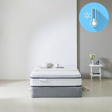 슬립앤홈 냉감원단 쿨링 아이스 고밀도 메모리폼 매트리스 26cm SS Q K LK