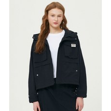 코닥 KODAK 에센셜 안감 후드 자켓 우먼 BLACK K5122EJKH1BLK 231215