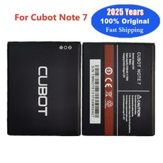 쿠쿠스토어 2025 년 3100mAh Cubot Note 7 충전식 교체 배터리 기존 전화, 01 CHINA, 02 2PCS