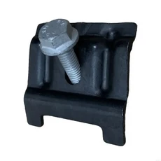 자동차 배터리 고정 브래킷 홀드 락 유니버설 트럭 트레일러 마운트 액세서리, 01 검정색