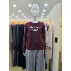 플라스틱아일랜드 라운드 보석 포인트 니트 티셔츠 PR7XD3G5DJ 574960