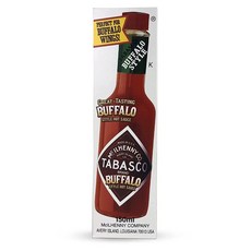 Tabasco Brand 핫 페퍼 소스 - 버팔로 윙 스타일 141.7g(5온스), 150ml, 1