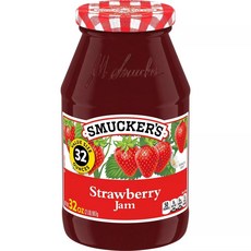 SMUCKER'S 盛美家 草莓醬, 1罐, 907g