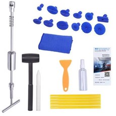 차량덴트 셀프 자동차공구세트 워크샵을위한 제거 초강력 리무버 Paintless 수, A. 판금 찌그러짐 수리 패키지 3개글루건은 되어 있지