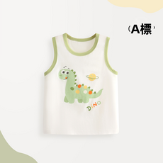 GUEFOON純棉無袖嬰幼兒背心實用款