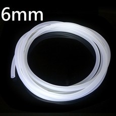 水族用軟管 4mm 6mm 魚缸氧氣管 氣泵導氣管 透明軟管, 1個, 6mm 1米