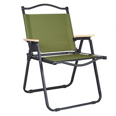 아이예스 접이식 낚시 릴렉스 체어 등산 낚시 차박 캠핑 의자 대형, 그린, 1개