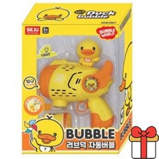 러브덕 자동버블건+스틱버블, 1개