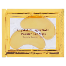 【台灣現貨 C070】黃金水潤眼膜貼 黃金眼膜 膠原蛋白眼膜 水晶眼膜 黃金修護 淡化眼紋 抬頭紋 法令紋 美妝, 1個, 1個裝