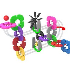 물리에너지방과후수업마블런세트 공간구성력과학실험구슬레일조립 놀이과학교구초등고학년골드버그마블런 39피스