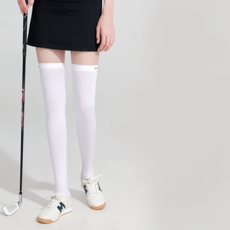 해피유 쿨냉감 골프니삭스, 1세트, 화이트