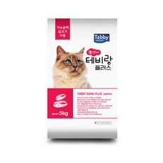 서울사료 테비랑 플러스 고양이 사료, 연어, 5kg, 1개
