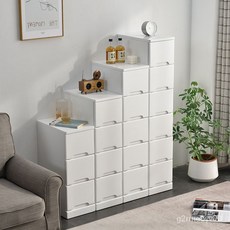 BRIG 抽屜式收納櫃 實木夾縫櫃 防水多層儲物櫃 廚房收納置物架, 50寬咖啡色【加深50cm】,六層抽屜