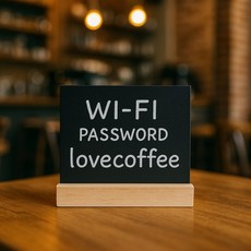 우드 미니칠판 테이블 안내판 직사각형, 상세페이지 참조