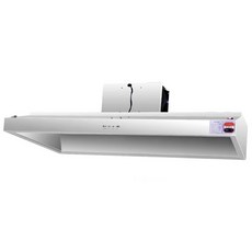 영업용주방후드 씽크대후드 1300w 렌지후드 싱글팬 저공청정기 덕트 업소용 기계, 3. 정화기 없음 100x60cm 1300W