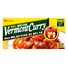 하우스 바몬드 카레 약간매운맛, 230g, 1개