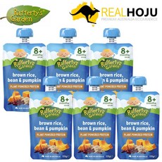 래퍼티스 가든 현미 콩 호박, 6개