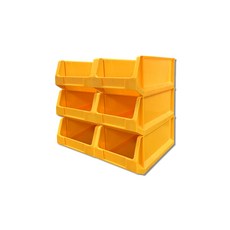 국산 모아이샵 플라스틱 부품상자 부품박스, 6개