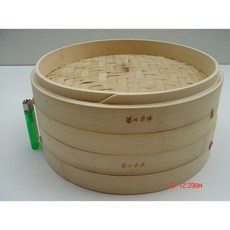 菊川本味 3層1蓋竹蒸籠, 1個