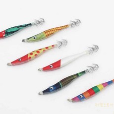 대목 이카스타 오모리 슷테 빨강땡땡이 80g 인조미끼