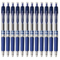 동아 유노크 젤잉크 중성 볼펜 0.7mm U-KNOCK, 1통, 블루12