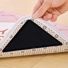 러그 밀림방지 패드 4P 카페트 전기장판 온수매트 고정 미끄럼방지 매트