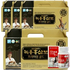 김오곤원장의 녹용홍삼보 프리미엄골드, 2.1L, 4개