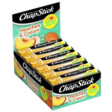 ChapStick Summer Collection 복숭아 & 크림 4.3g(0.15온스) (12개 팩) 419148, ChapStick Summer Collection 복숭