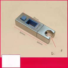 샤워기 거치대 고정 헤드걸이 비누받침대 사각 홀더 욕실, 헤어라인 15x30mm